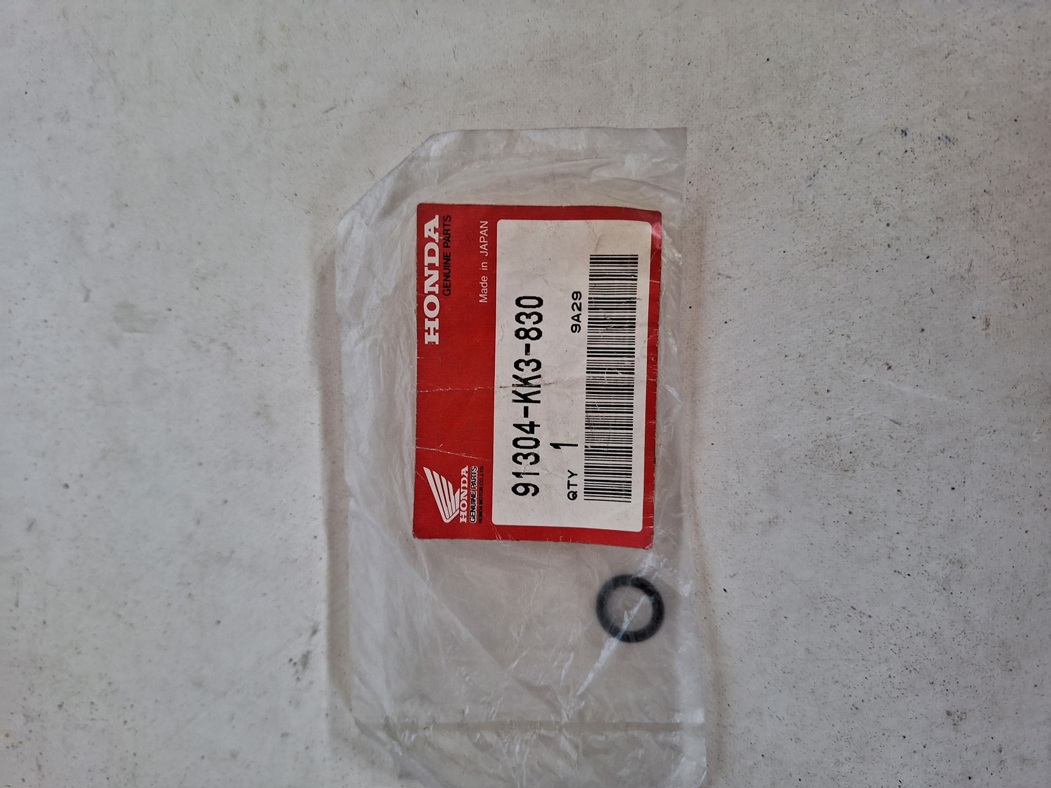 Bild von O-RING 9.4X2.4  91304-KK3-830  CBX150F